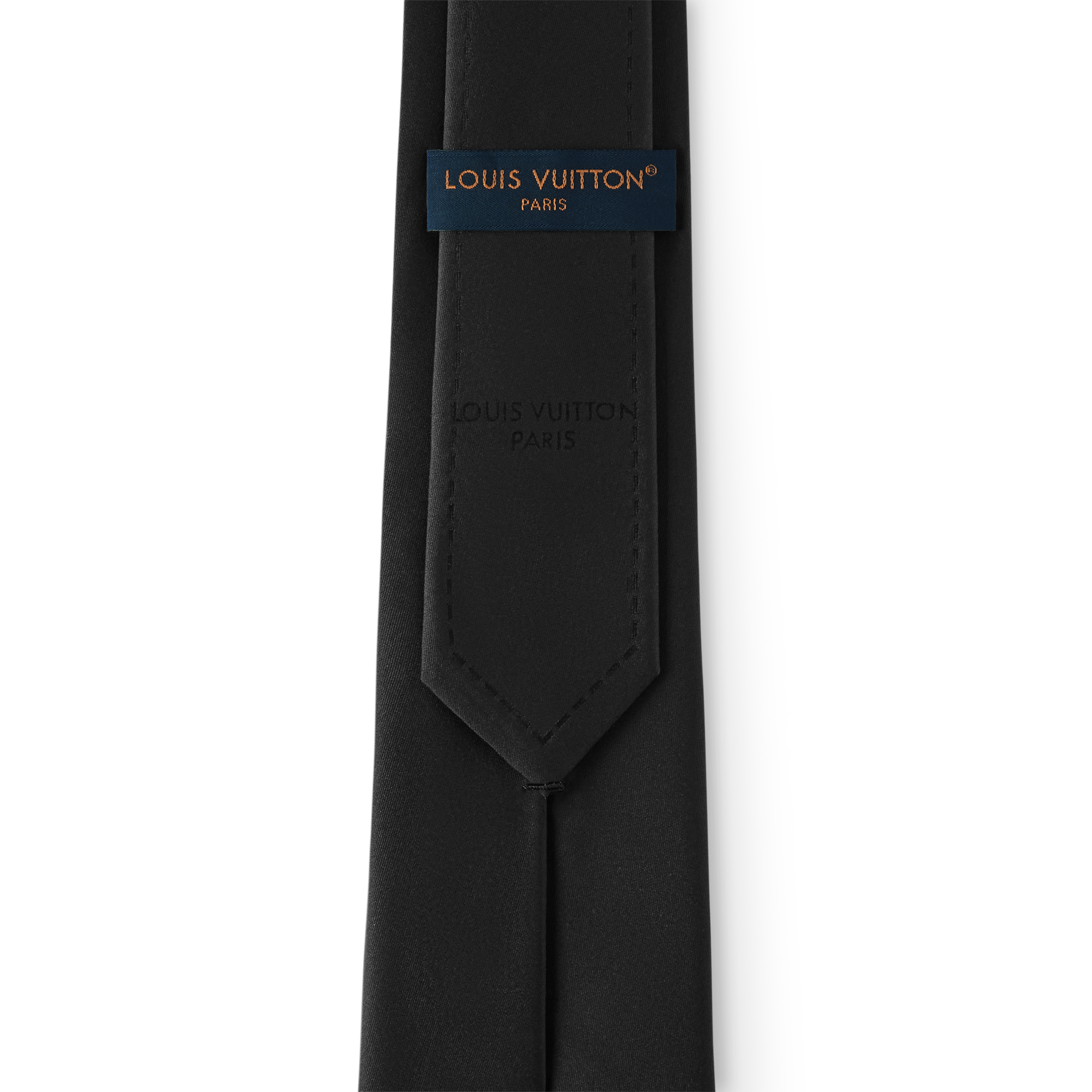 LV Outline Tie . - Luxury Accessories - M97522 Black | LOUIS